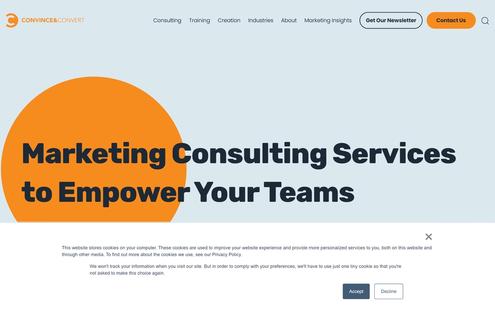 img of B2B Digital Marketing Agency - Convince & Convert